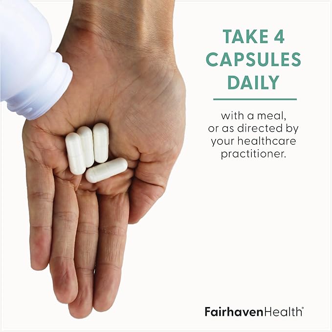 Fairhaven Health Myo-Inositol and D-Chiro Inositol for Women with PCOS | 40:1 Ratio | Inositol Supplement for Hormone and Ovarian Health | Myoinositol | Vitamin B8 | 120 Capsules