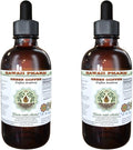 Hawaii Pharm Green Coffee Alcohol-Free Liquid Extract Green Coffee (Coffea Arabica) Dried Bean Glycerite Natural Herbal Supplement 2x2 oz
