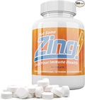 Zinc L-Carnosine + Vitamin C Chewable Tablets – Immune Support Supplement – Easy to Digest Zinc – Sugar Free – 60 Chewables