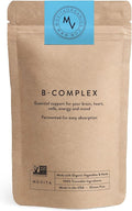 Movita Fermented Vitamin B-Complex – Organic Whole Foods for Mood Stress Relief and Metabolism Support – Vegan Gluten-Free Non-GMO 30-Day Supply (Eco-Friendly Refill Pouch)