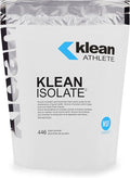 Klean Athlete Klean Isolate - Whey Protein Isolate - Daily Protein &amp Amino Acid - Intake for Muscle Integrity* - NSF Certified for Sport - 20 Servings - Unflavored