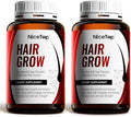 Hair Growth Supplement Hair Care Support for Strength Thickness Growth with Biotin Vitamin A C E Zinc Capsules (2)