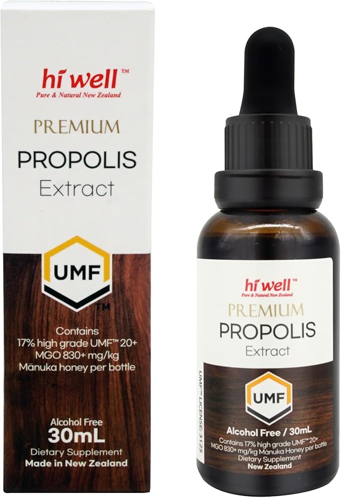 Hi Well Premium Propolis MGO 830+ Extract 30ml