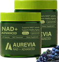 Aurevia NAD Advanced Supplement Aurevia NAD+ Advanced 500mg Liposomal for Energy &amp Cellular Health - Women &amp Men 60 Capsules (2pcs)