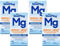 Slow-Mag Magnesium Chloride with Calcium Tablets 60 Tablets (Pack of 4) Fxi&ampUi
