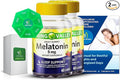 Melatonin Adult Gummies 5 mg Sleep Support 60 Count (2 Pack) with Bundle Exclusive Better Ligth&ampSpring Guide + Weekly Pill Organizer (4 Items)