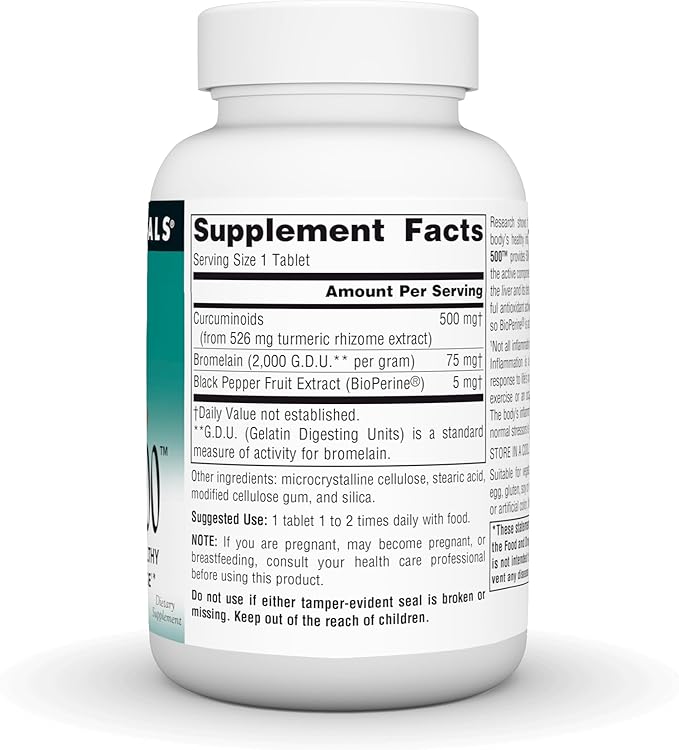 Source Naturals Turmeric 500 500 mg - 120 Tablets