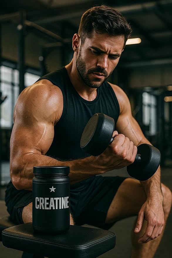 Creatine Monohydrate Powder – 400g (80 Servings) | Premium German CREAPURE | Micronized for Rapid Absorption | Unflavored | Lab-Tested | Vegan &amp Non-GMO