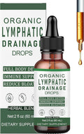 Lymphatic Drainage Drops Lymphatic Support Liquid Drops with Herbal Ingedients Reduce Bloating Full Body Detox &amp Cleanse Promote Circulation Vegan Non-GMO (60ml) (1)