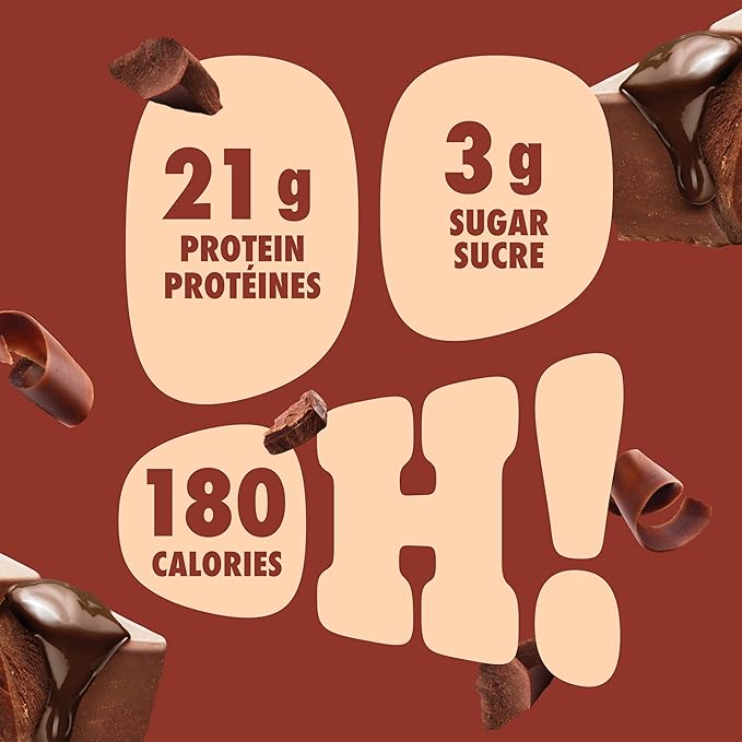 Pure Protein Gluten Free Chocolate Protein Bars 50g 6ct 20g Protein Per Bar Imported from Canada