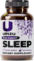 UMZU Sleep Magnesium Glycinate Supplement (30 Day Supply) – with GABA L-Theanine Zinc &amp Herbal Extracts – Magnesium Glycinate for Sleep Relaxation Calm Mood &amp L-Theanine Nightly Wellness Supp