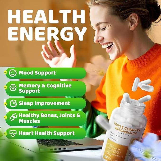 iMATCHME Magnesium Glycinate Supplement and Complex