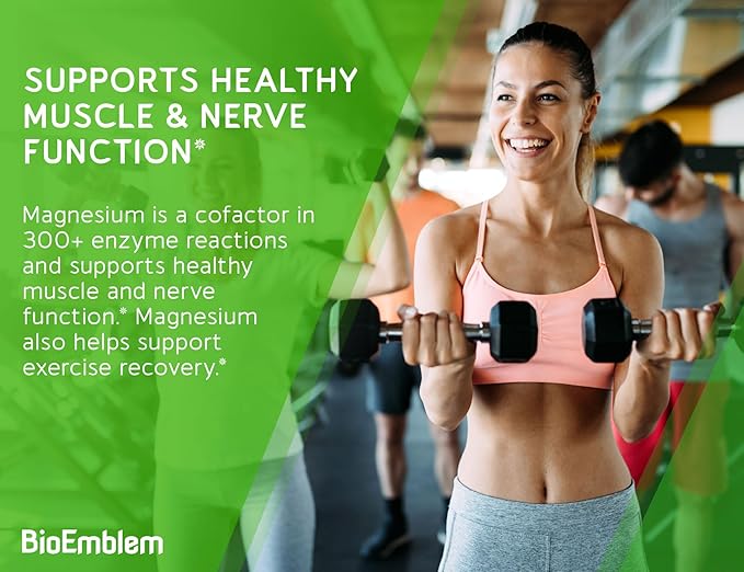 BioEmblem Triple Magnesium Complex Capsule and Powder Drink