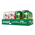 Poppi Sparkling Prebiotic Soda Beverage with Apple Cider Vinegar Seltzer Water and Fruit Juice Naughty or Nice Variety Pack 12 Fl Oz Pack of 12 Packaging May Vary