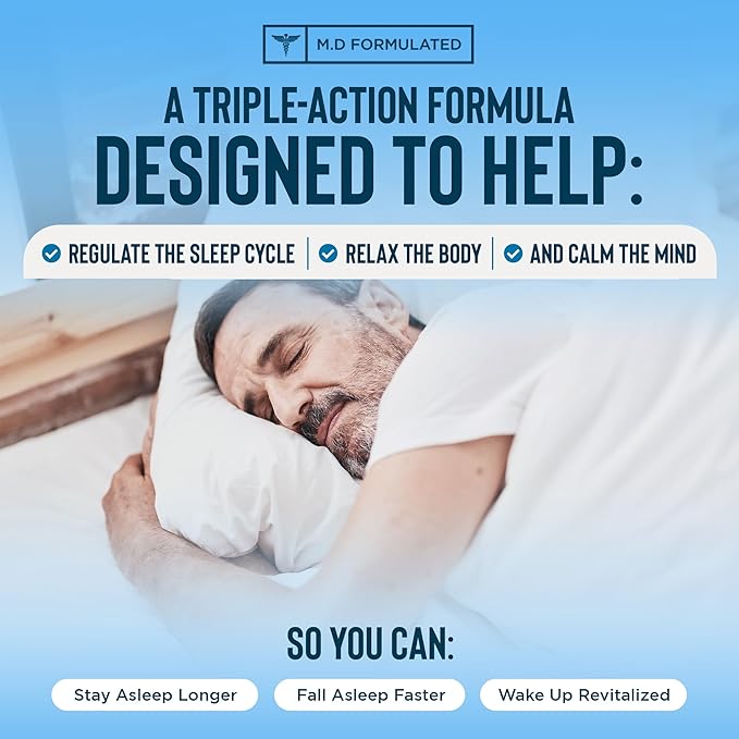 Relaxium Sleep Aid for Adults - Melatonin 5mg with Magnesium Glycinate Valerest &amp Ashwagandha - Non-Habit Forming Sleep Support for Falling Asleep &amp Staying Asleep - 60 Capsules (30-Day Suppl