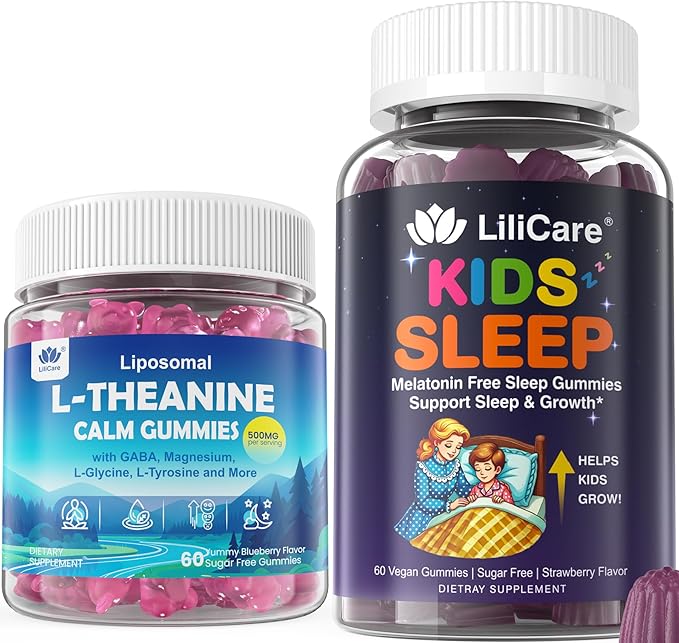 Liposomal L-Theanine Gummies &amp Kids Sleep Gummies