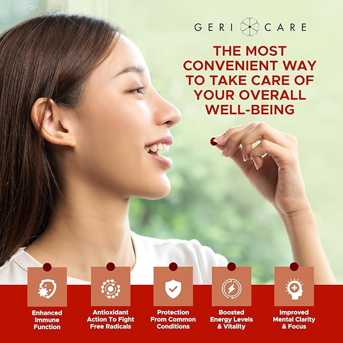 GeriCare Multivitamin Supplement Tablets (Bottle of 1000)