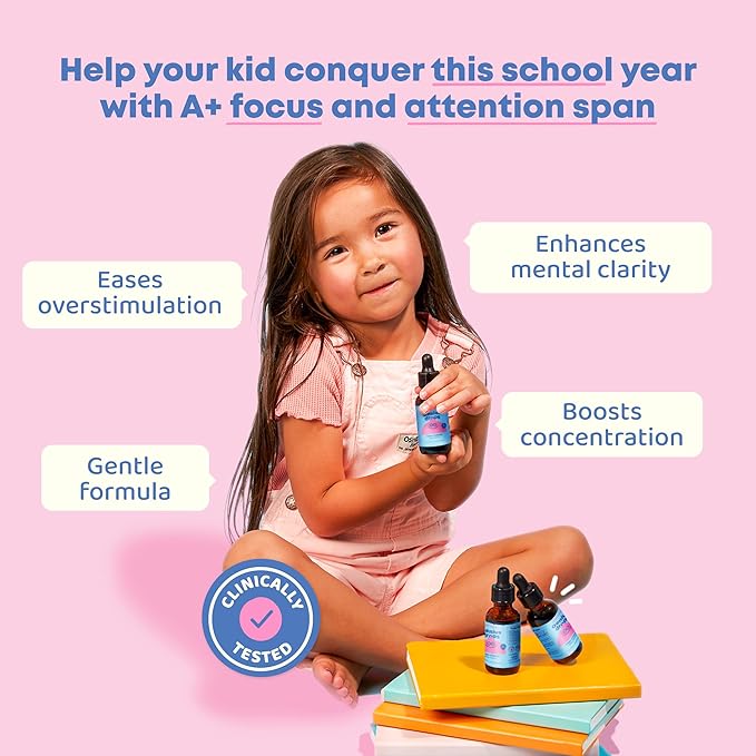 JoySpring Calmify Magnesium Glycinate and Genius Drops for Kids