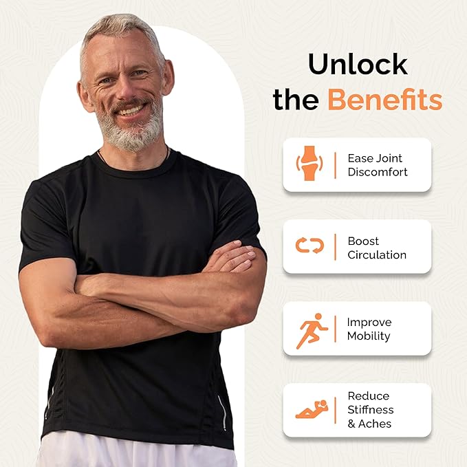 UpWellness Cartilage Revive + Joint Support Supplement for Men and Women with Type II Collagen for Joints - D-Glucosamine Sulfate MSM Vitamin D3 Vitamin C and More - 60 Capsules