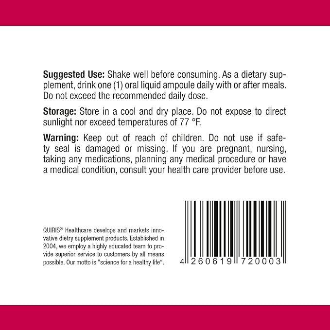Clinically Tested Collagen Complex for Radiant Skin from Within – Reduces Fine Lines – Supports Healthy Connective Tissue – 28 Liquid Collagen Ampoules (0.85 fl oz / 25 ml Each)