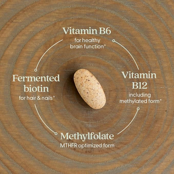 New Chapter Organic Fermented Vitamin B Complex 30 Count 30 CT