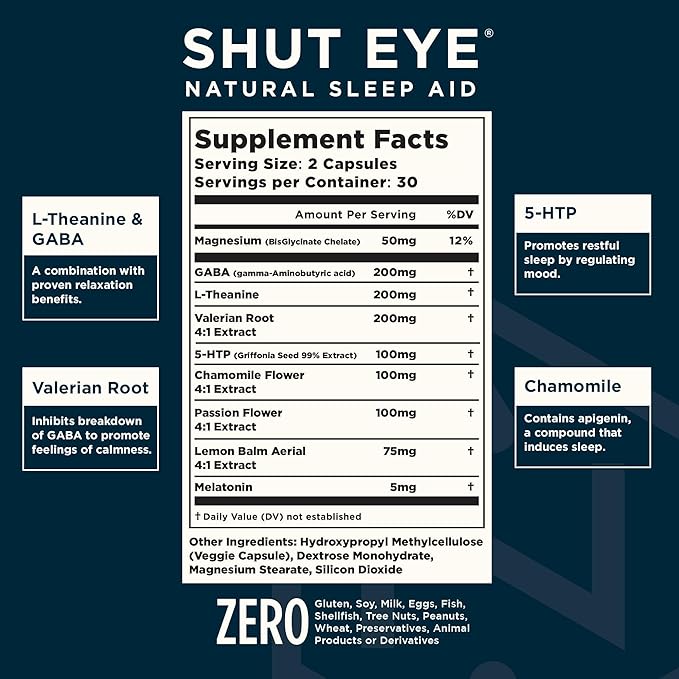 Shut Eye Natural Sleep Aid | Gentle Kids Natural Sleep Aid