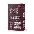 BrickHouse Nutrition Whole In One Bars: Healthy Snacks for Adults | Non-GMO Gluten Free Snack Bars | Real Fruits &amp Vegetables - Chocolate Berry (12 Bars)