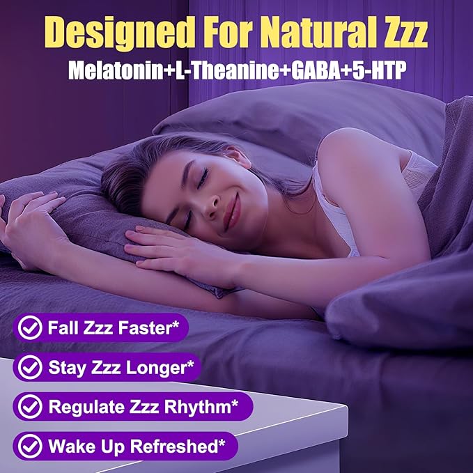 Natural Melatonin 20mg Gummies: Sugar Free Chewable Vegan Supplement with Magnesium Ashwagandha Zinc GABA Vitamin B12 Lemon Balm L-Theanine - Immune Deep Zzz for Adults Women Men(120Count)
