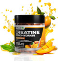 Creatine Monohydrate Gummies 5000mg of Creatine Per Serving with Alpha-GPC &amp Taurine Mango Flavor Enhance Brain Function Muscle Growth Support Pre Workout Gummies for Men and Women - 120pcs