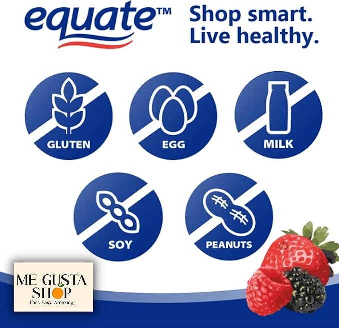 Equate Ashwagandha Vegetarian Gummy Supplement 60 Count + me Gusta stickes