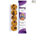 Berg Bites Plant-Based Almond Butter &amp Jelly Bites Vegan Gluten-Free 6g Protein 5g Fiber Energy Snack Box - Clean Energy Healthy Snack Bar - 1.5oz (8 Pack)