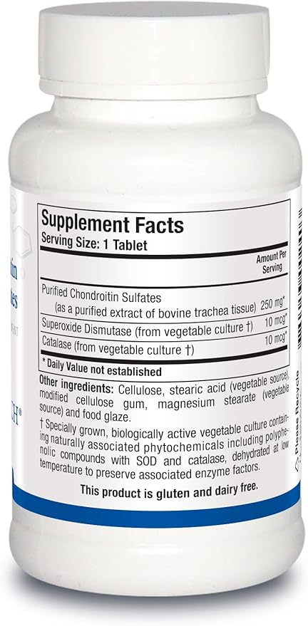 BIOTICS RESEARCH Purified Chondroitin Sulfates Supports Healthy Response Processes Ultra Flex Joint Support Healthy Knees Flexibility Motility Comfort 90 Tablets