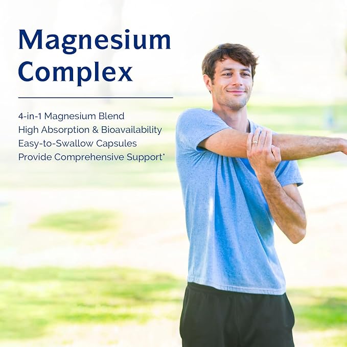 Innate Vitality Magnesium Glycinate 240 Vegan Capsules and Innate Vitality 4 in 1 Magnesium Complex 90 Vegan Capsules