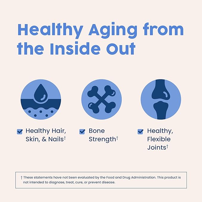 NativePath Collagen Peptides - Hydrolyzed Type 1 &amp 3 Collagen. Keto &amp Paleo Grass-Fed Protein Powder for Hair Skin Nails Bones Joints Digestion and More - No Gluten or Dairy (Vanilla Bean