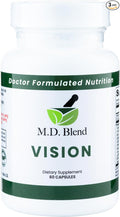 Vision Expertly Formulated Lutein and Zeaxanthin Supplements for Eye Health AREDS2 Preservision Support Astaxanthin Zinc Thiamine Eye Vitamins A &amp C - 90 Capsules (Pack of 3)