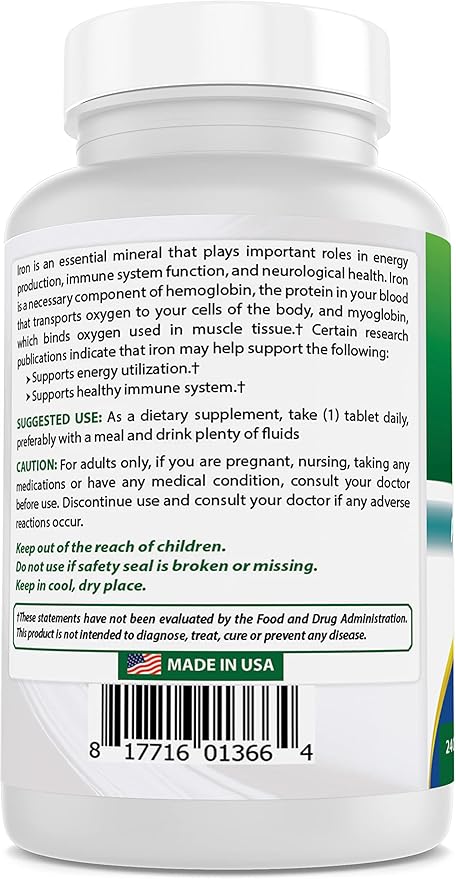 Calcium Magnesium Potassium &amp Iron 65 mg