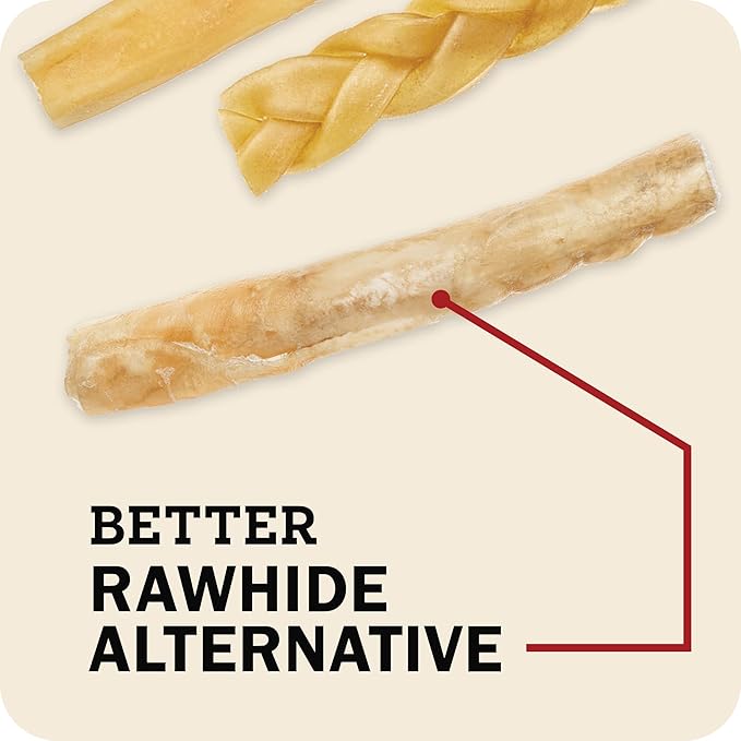 Redbarn Pet Products Collagen Braid - Small Pack of 25