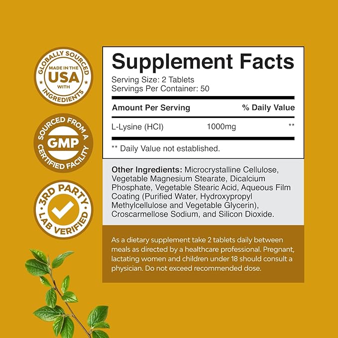 Bundle of Milk Thistle Liver Support Supplement and L Lysine 1000mg Nutritional Supplements - Herbal Liver Supplement with Silymarin Milk Thistle - L-lysine Essential Amino Acids Supplement