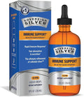 Sovereign Silver Immune Support - Colloidal Silver Bio-Active Silver Hydrosol 10 ppm Liquid Dropper 8 Fl Oz (236 mL)