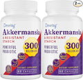 Akkermansia Supplement - 300 Billion AFU Akkermansia Muciniphila Akkermansia Probiotic for Women &amp Men for Boost Digestive Gut Immunity Enhances Gut Lining Function &amp Intestinal Walls 1