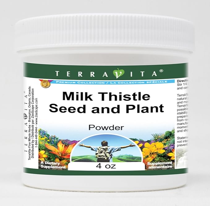 Milk Thistle Seed and Plant Powder (4 oz ZIN: 512053) - 3 Pack