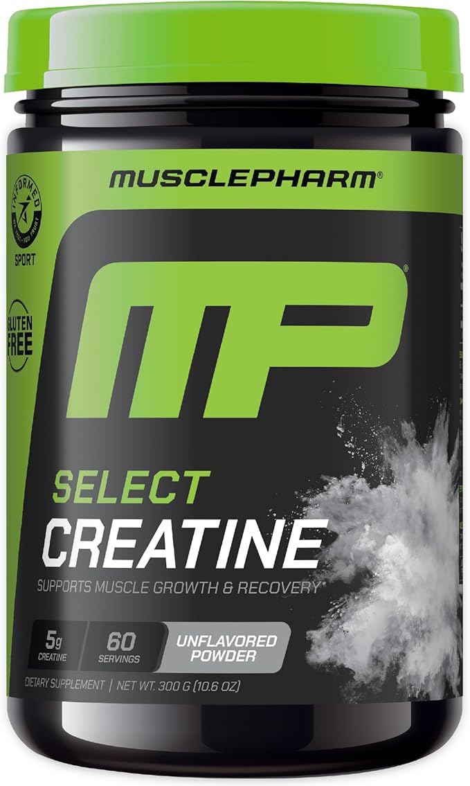 MusclePharm Combat Protein Powder Cookies ‘N’ Cream Flavor &amp Creatine Monohydrate Powder for Pre Workout Muscle Builder &amp Post Workout Muscle Recovery