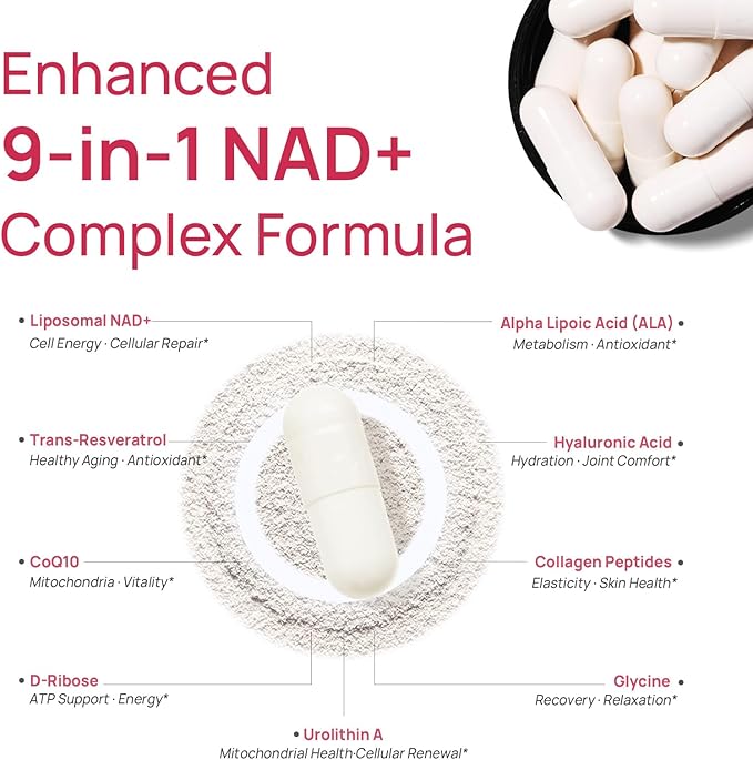 Selerb NAD+ Supplements for Men &amp Women