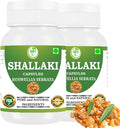 Morsan's Shallaki (Boswellia serrata) Capsules Pack of 2 x 60 x 500 mg. Veg. Capsules (2) Pure and Natural