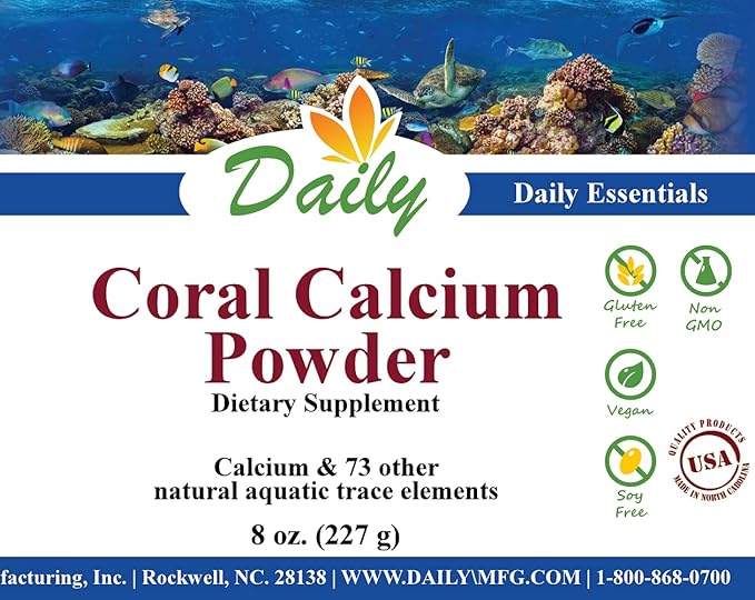 Daily Manufacturing Coral Calcium Powder