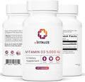 REVITALIZE Vitamin D3 5000 IU Supplement for Immune Support &amp Bone Health - 120 Capsule Compare &amp Save Complete.