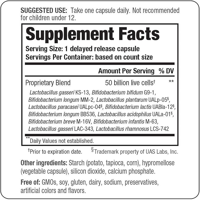 Kyo-Dophilus Max Probiotics 30 Vegetarian Capsules