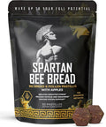 Spartan Bee Bread Chewables – Bee Bread Raw Organic Natural Multivitamin with Bee Pollen Propolis &amp Royal Jelly | Fermented for Energy Vitality Recovery &amp Immunity | Non-GMO Nothing Synthe