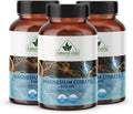 Magnesium Citrate 500mg + Vitamin D 180 Capsules - 18 Months Supply - Easily Absorbed - Muscle Heart &amp Digestive Support - One per Day Non-GMO (3)