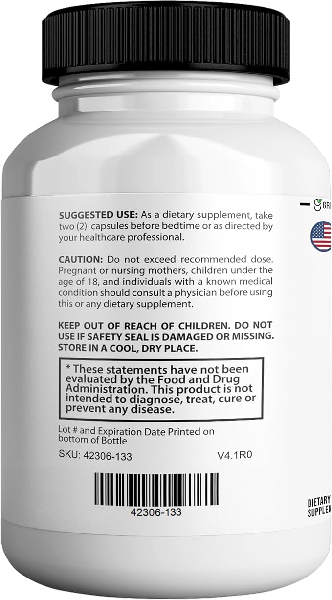 SeroBurn Max Powerful Formula Anabolic Recovery Vitamin D Natural Sleep Aid with Magnesium Ashwaganda - 60 Capsules (1)